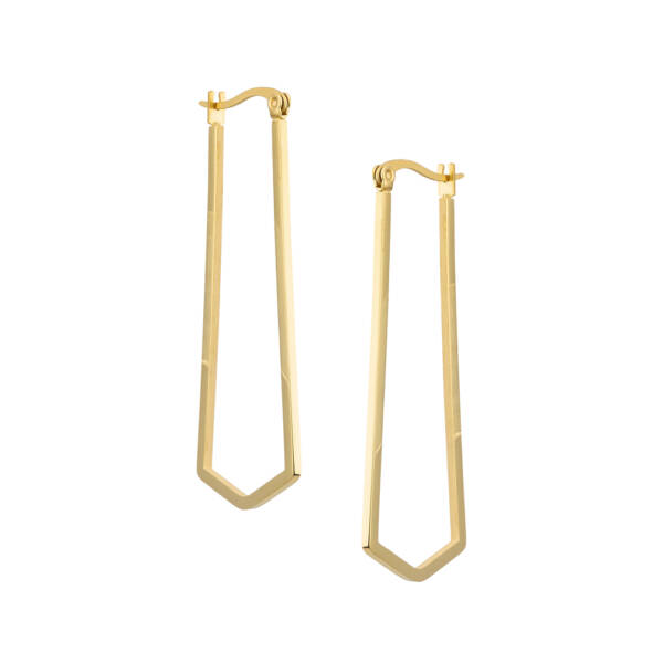 Zendaya Gold Earrings — Moments Jewellery