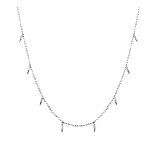 Collar Drops Mini Plata