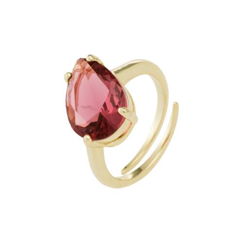 Anillo Cristal Magenta Idalia